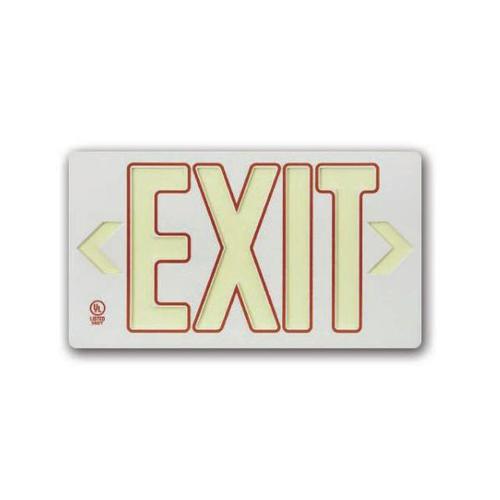 DLX50/DLX100 Self Luminous Exit Sign