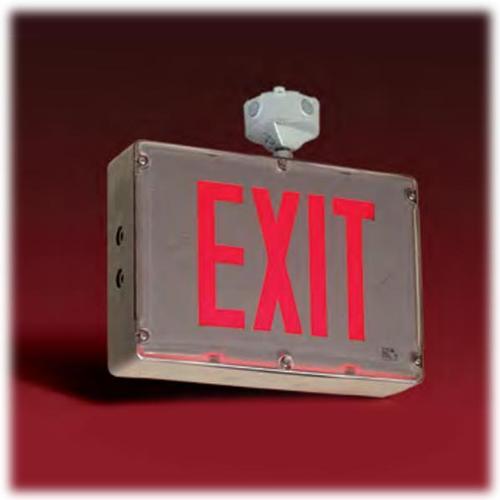 Severe XVHZ & XVEHZ Series Hazardous Location LED Exit Sign