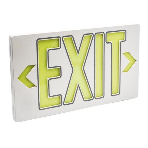 PHP100 100' Photoluminescent Exit Sign