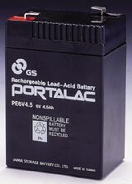Battery 6 Volt 4-5 AH for many applications | GS P | Emergency Lighting |GS  Portalac