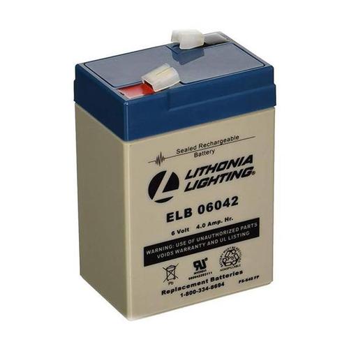 6V 4.5Ah Rechargeable SLA Battery | Emergency Lighting |Lithonia Lighting