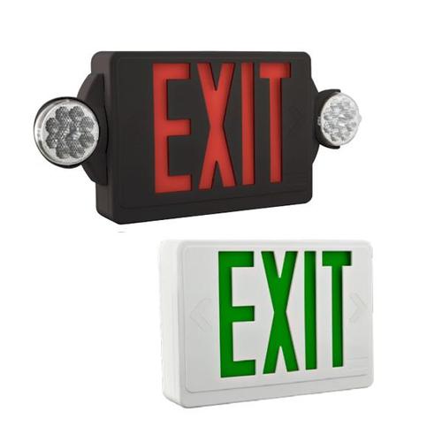 lithonia exit signs with emergency lights