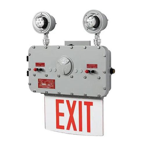 explosion proof exit sign combo