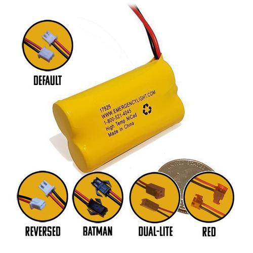 17925 AA/2 | NiCad Battery | Emergency Lighting |ELSC