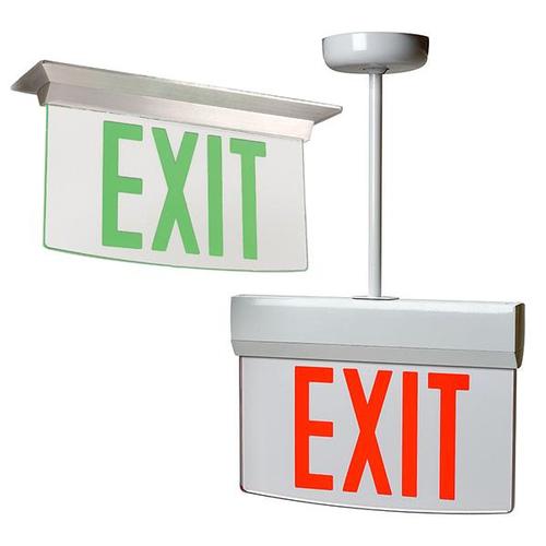 Edge-lit Exit Sign | Emergency Lighting |Evenlite