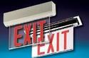 LXN-1-N-G-M-C Edge-Lit Exit Sign