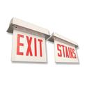 C-OL2 Chicago Approved Recess Mount  Edge-lit Exit Sign
