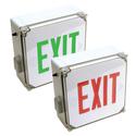 Lithonia Lighting LV S W 1 R 120/277 EL N Emergency Exit Sign